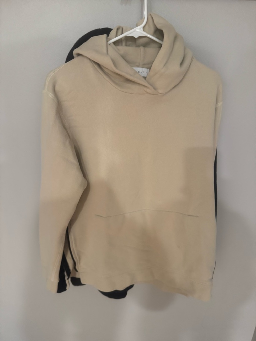 John Elliott Villain Neutral Beige Hoodie Size 2